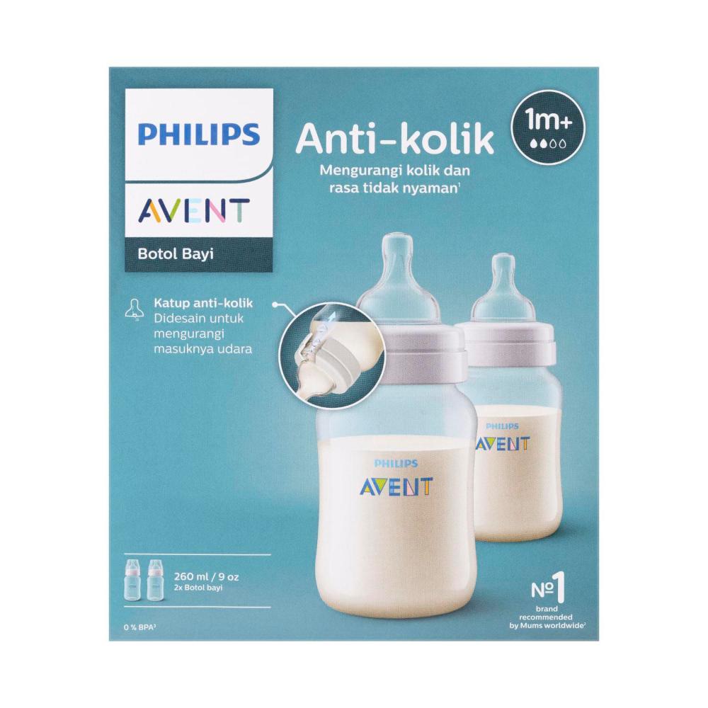 Buy Avent Bottle Feeding Twin Pack Regular 260mL Coles