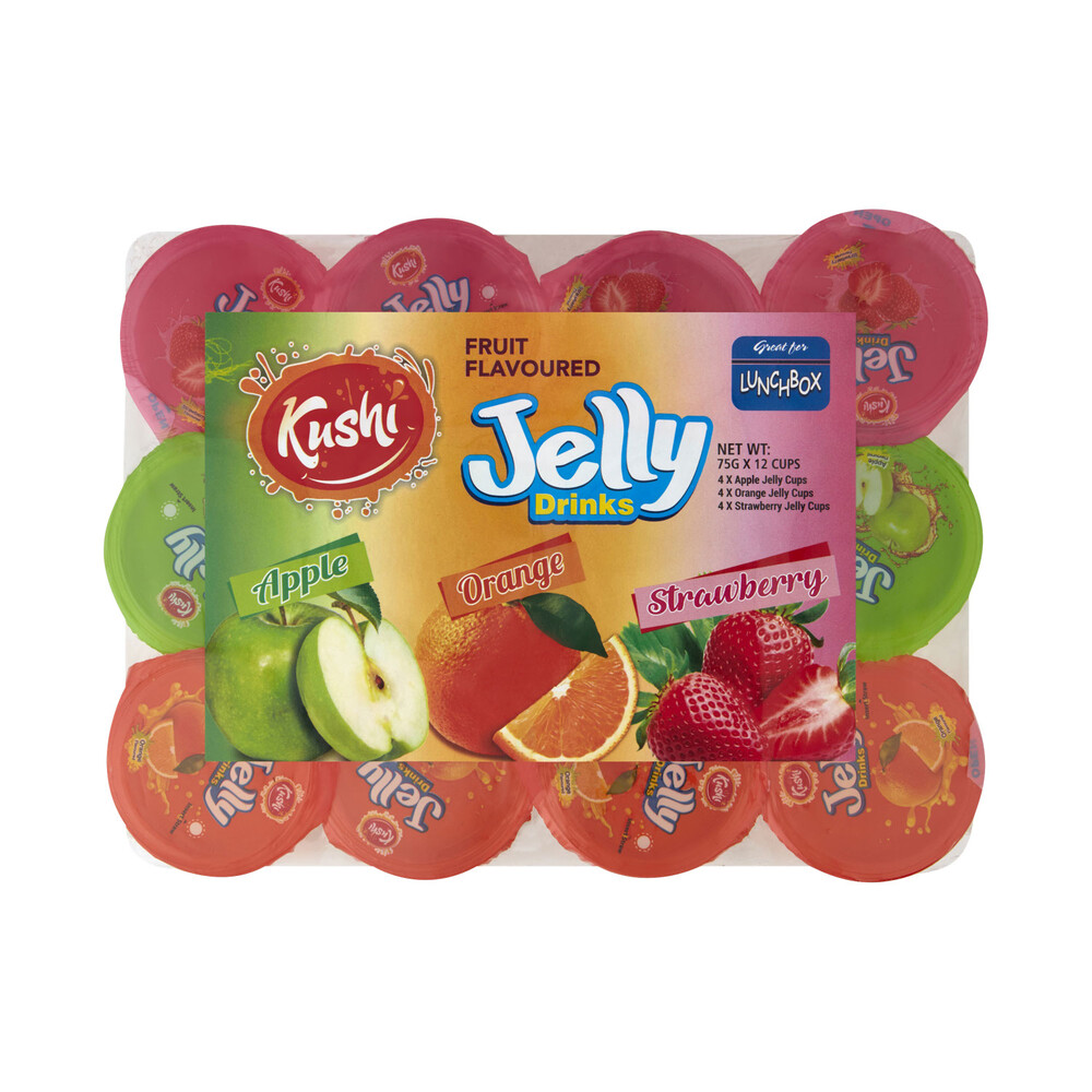 Buy Kushi Jelly Cups 75mL Coles