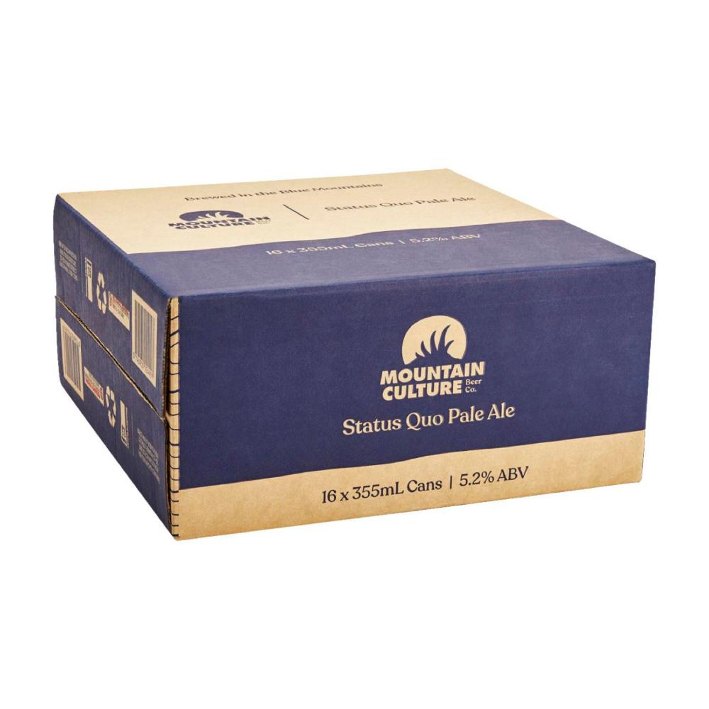 Buy Mountain Culture Status Quo Pale Ale Can 355mL 16 Pack Coles