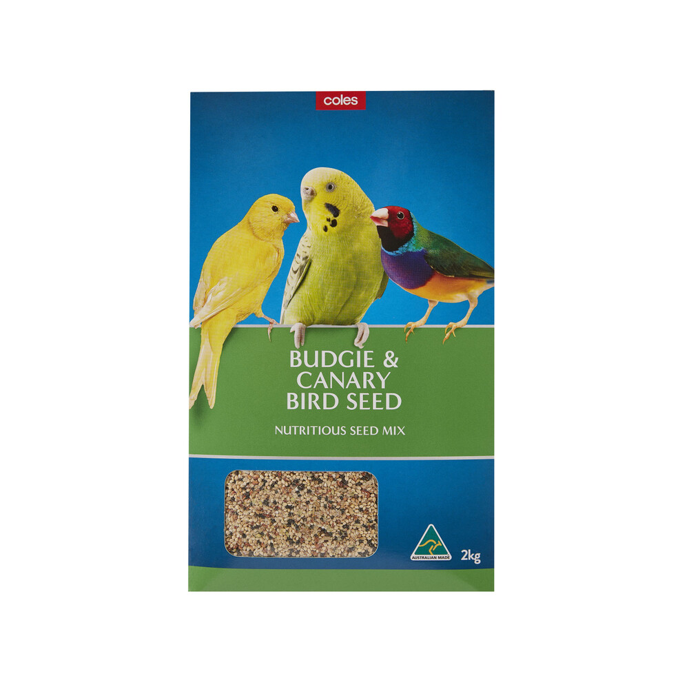 View of Buy Coles Budgerigar & Canary Bird Seed 2kg | Coles