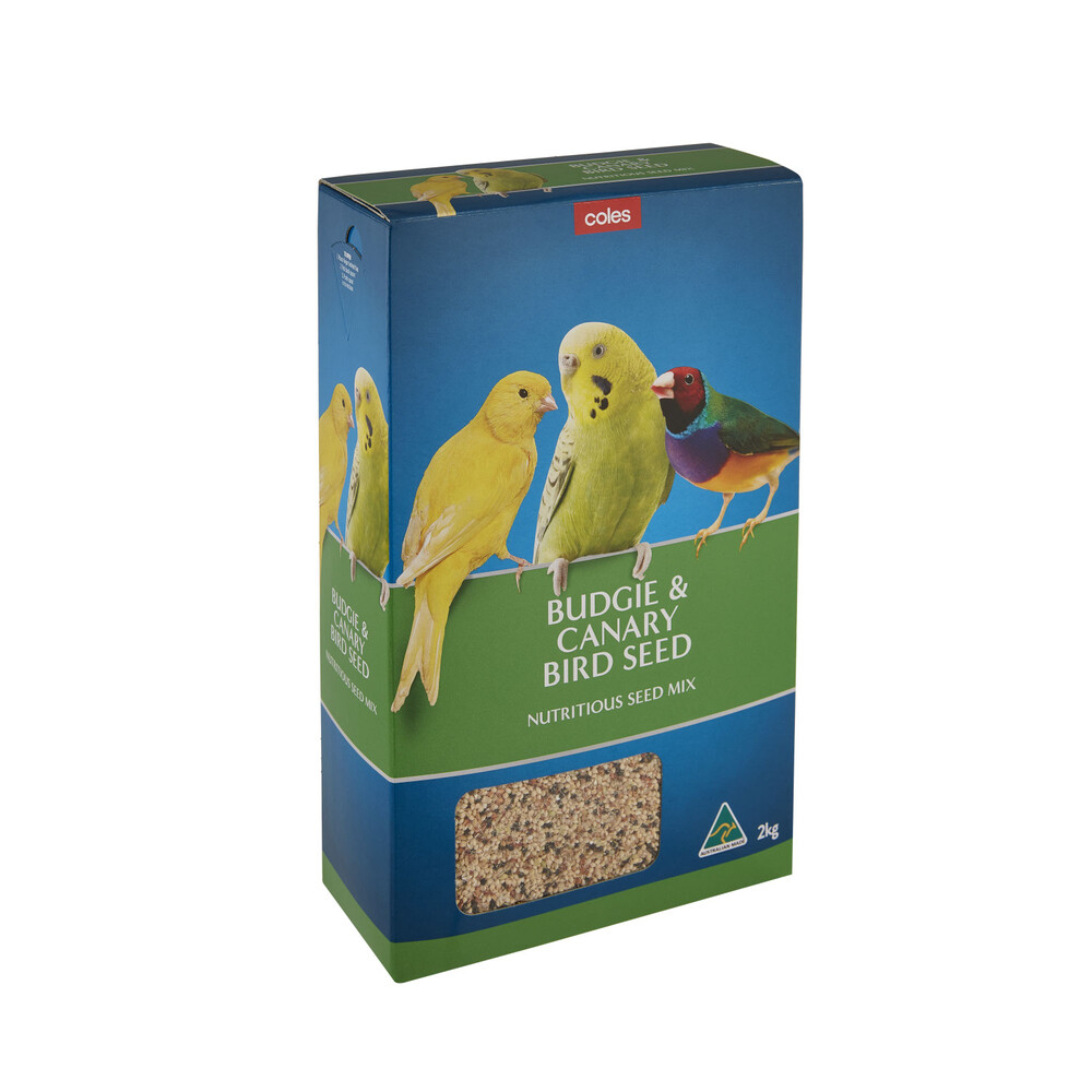 Buy Coles Budgerigar Canary Bird Seed 2kg Coles