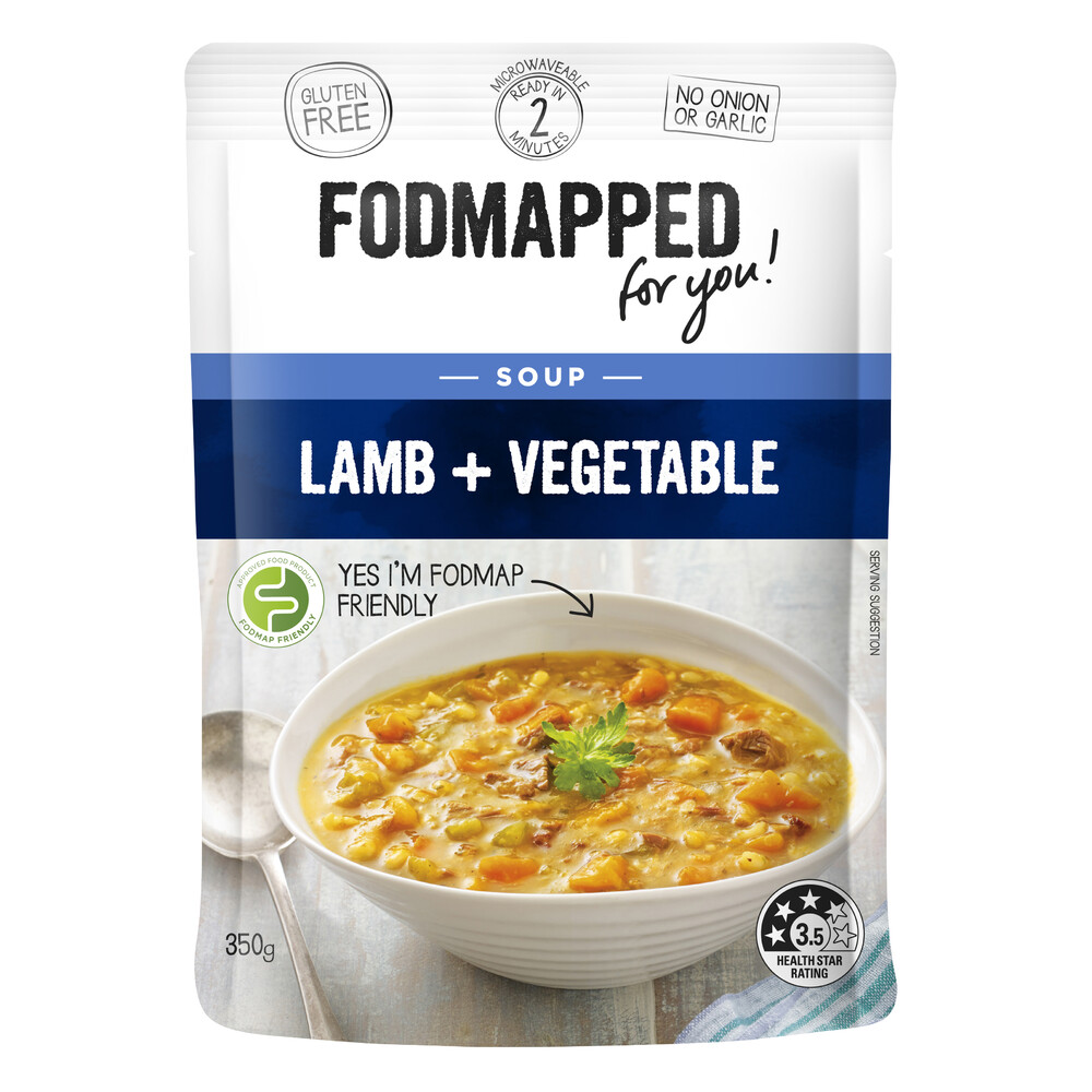 Buy Fodmapped Lamb & Vegetable Soup 350g Coles