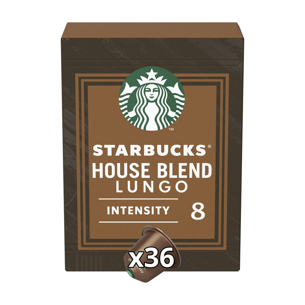 Buy Starbucks By Nespresso House Blend Coffee Pods Intensity