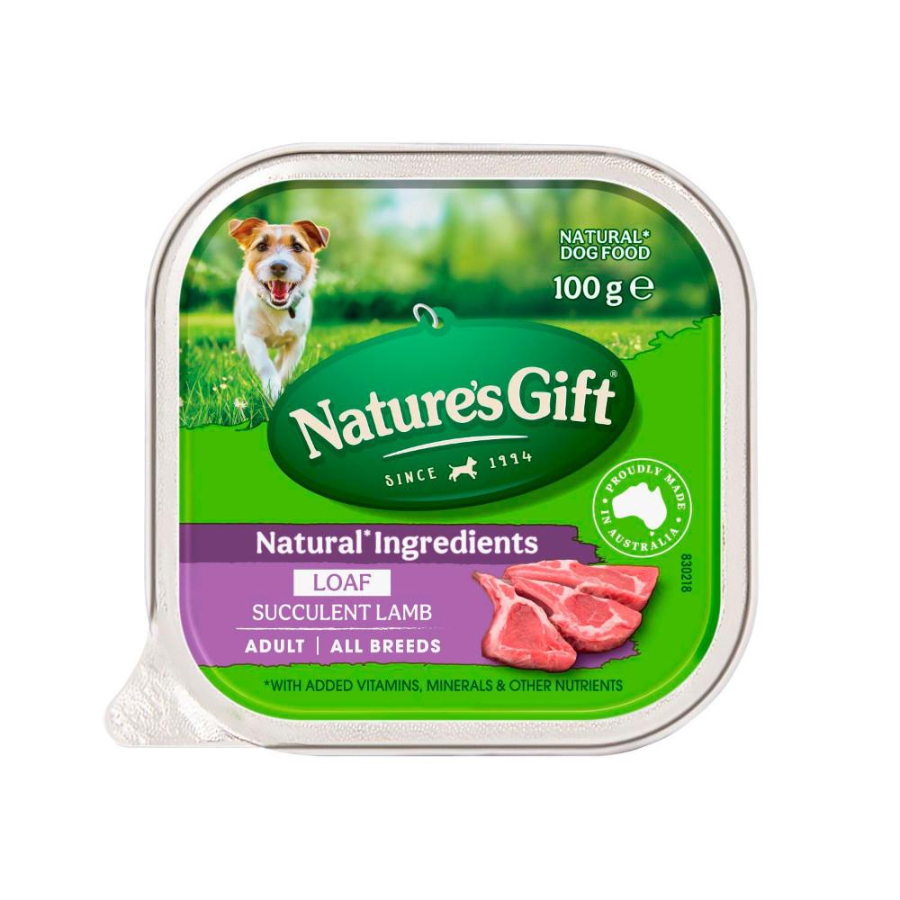 Buy Nature's Gift Adult All Breeds Wet Dog Food Loaf Succulent Lamb