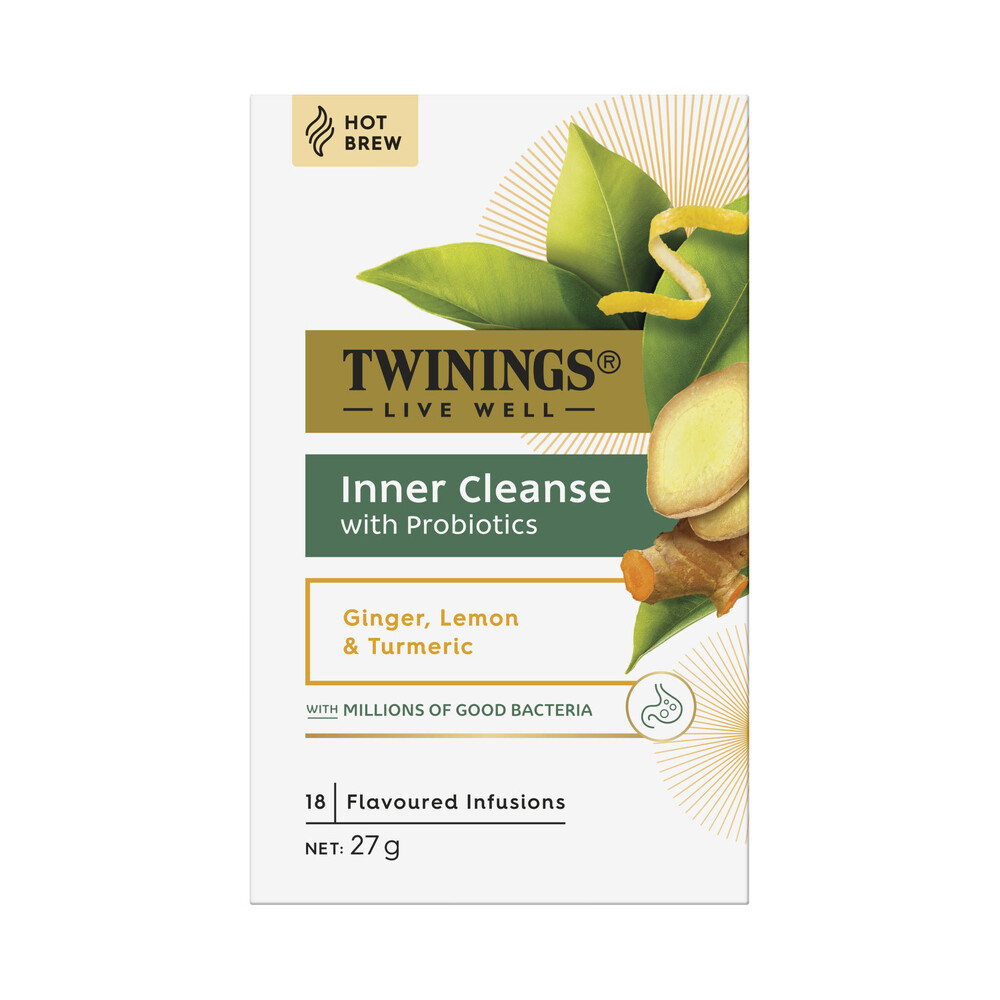 Buy Twinings Live Well Probiotic Blend Tea Bags 18 pack | Coles