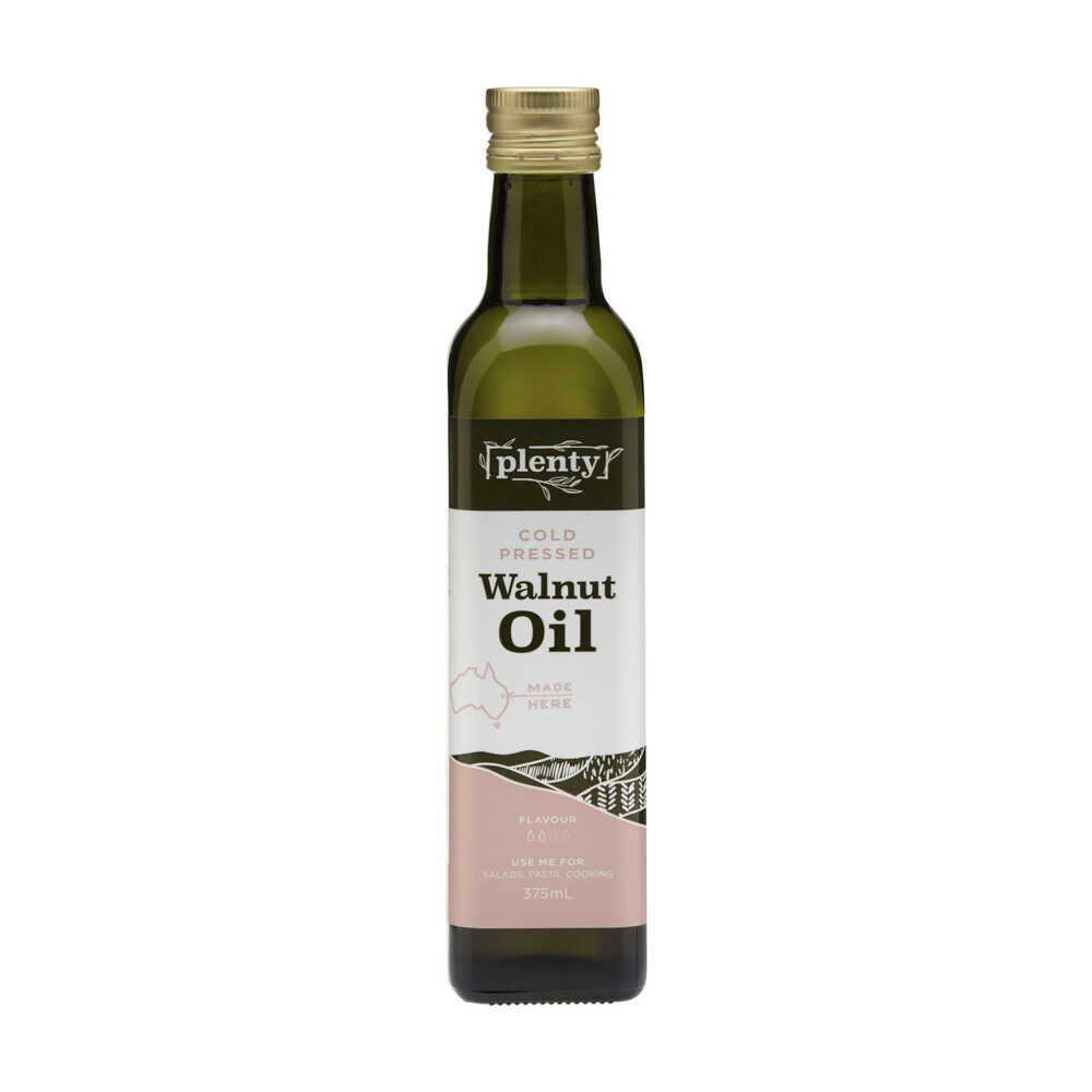 Buy Plenty Cold Pressed Walnut Oil 375mL Coles