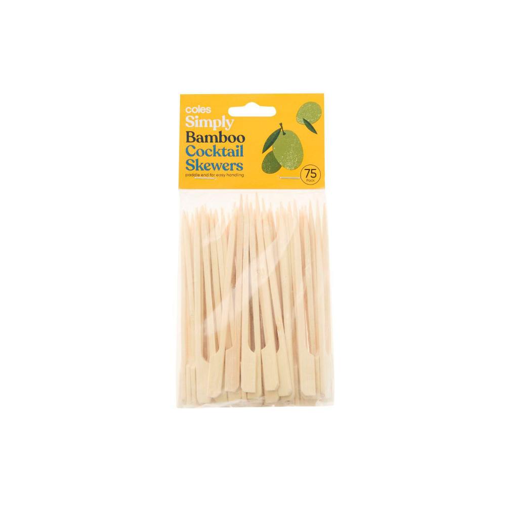 Buy Coles Cocktail Skewers 75 pack Coles