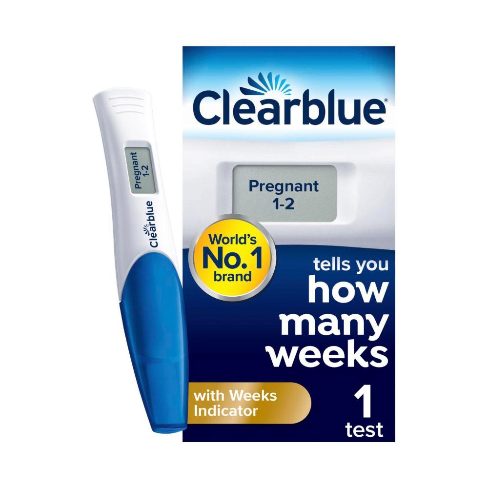 Buy Clearblue Digital With Weeks Indicator Pregnancy Test 1 Pack Coles