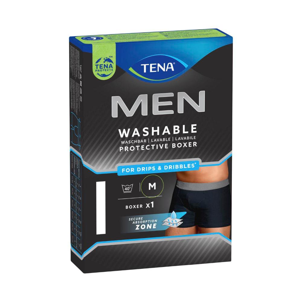 Buy Tena Washable Men's Boxer M Incontinence Underwear 1 pack Coles