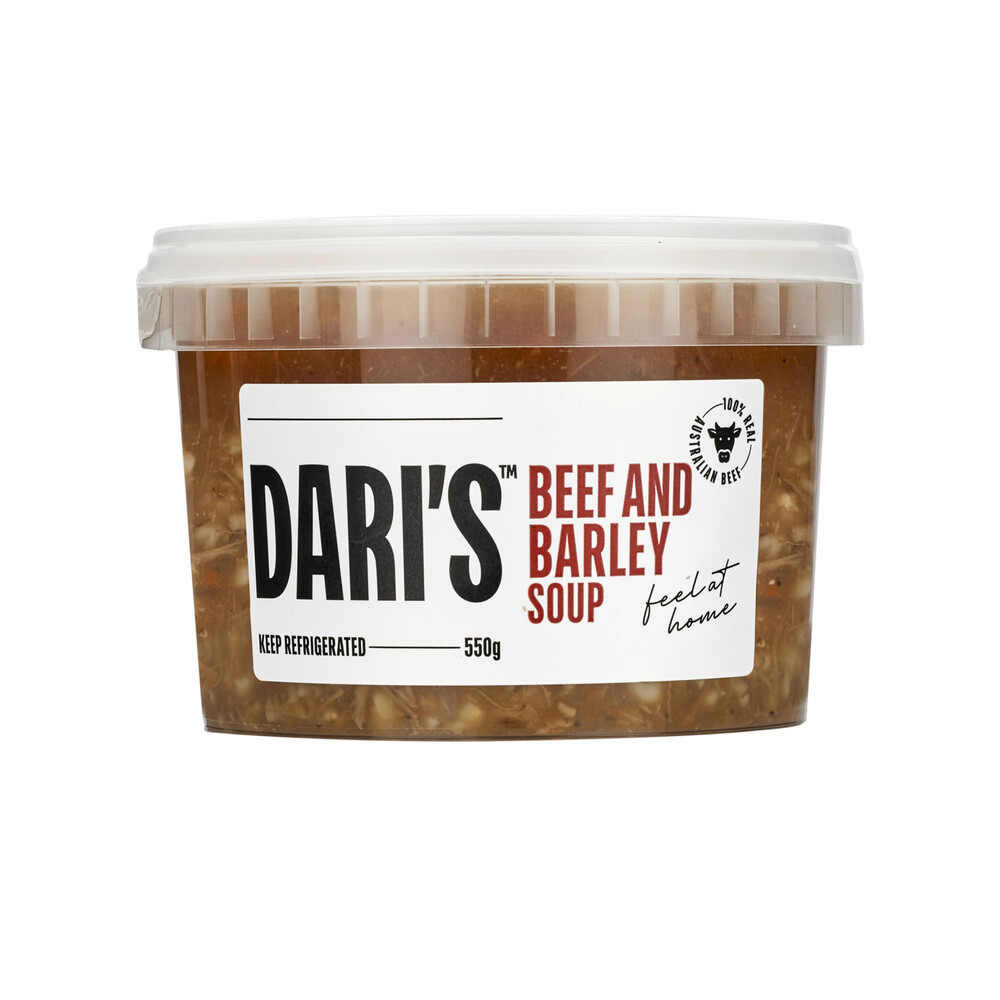 Dari's Beef & Barley Soup | 550g