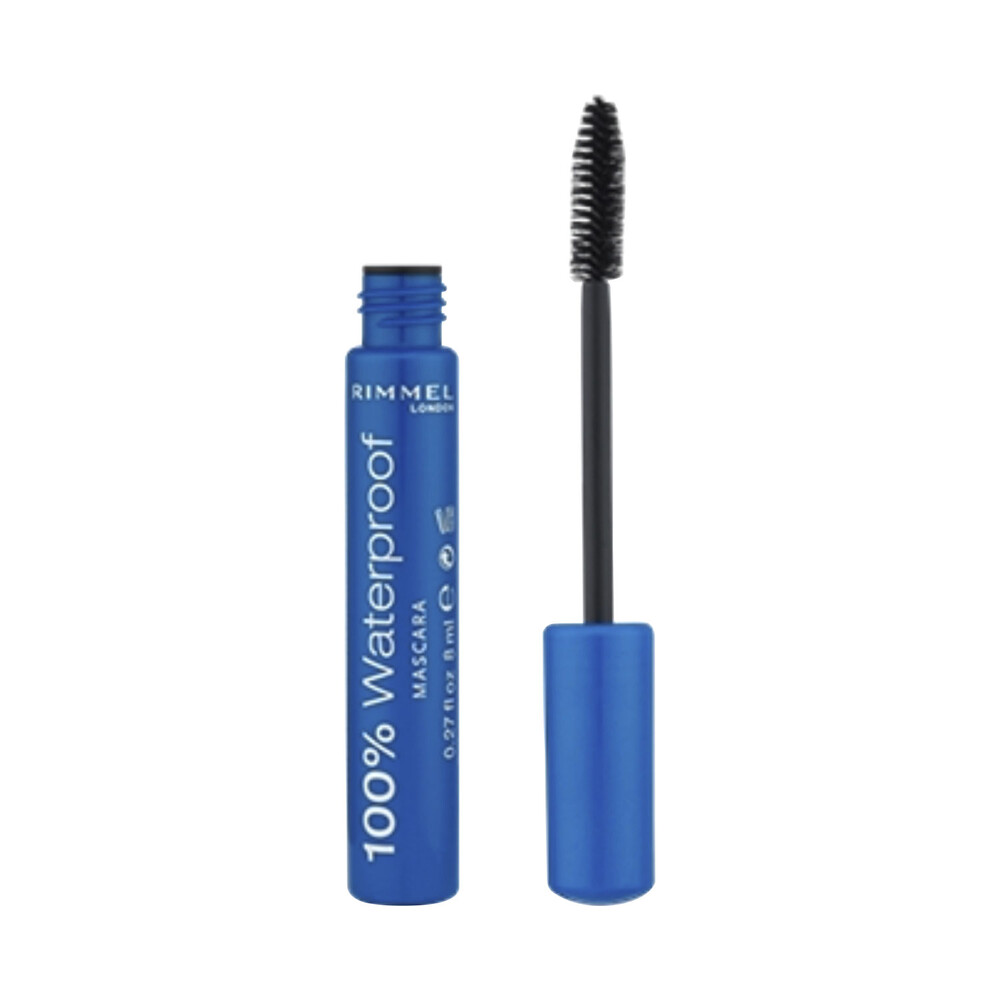 Buy Rimmel 100 Waterproof Mascara Black 001 8mL Coles