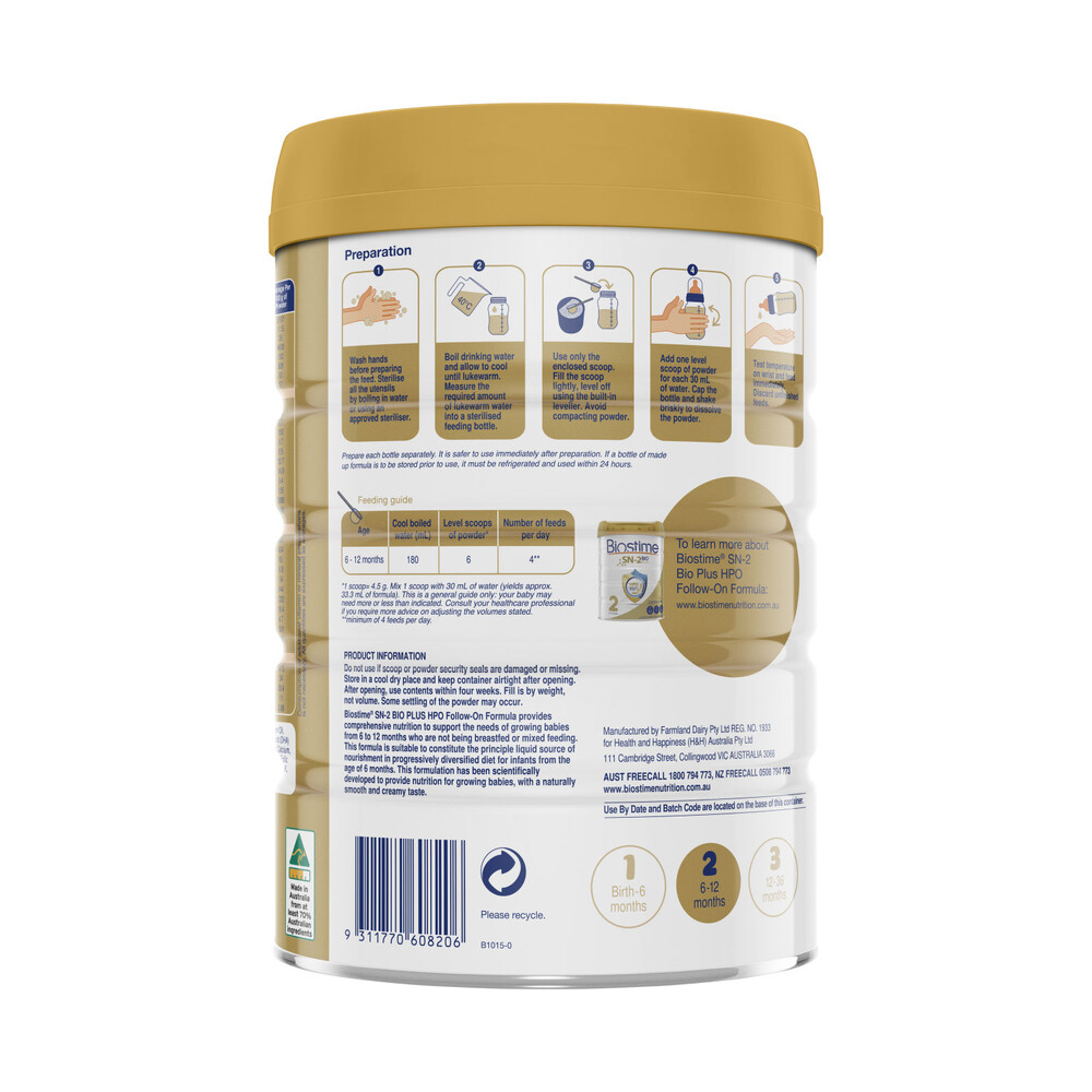 Biostime | Toddler Milk Drink | HPO | Toddler | Stage 3 | 12 Mon - View #2