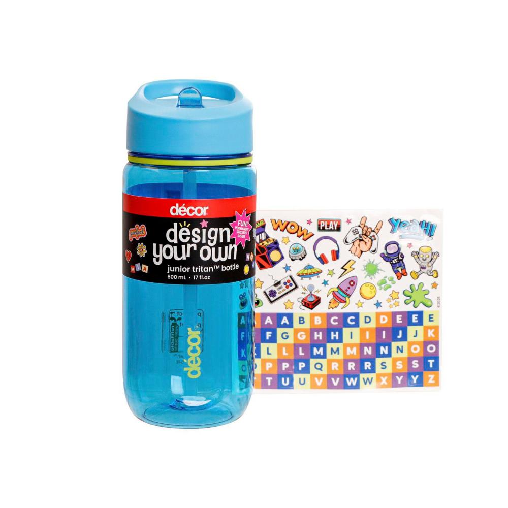 Buy Decor Design Your Own Junior Tritan Bottle 500mL 1 each Coles