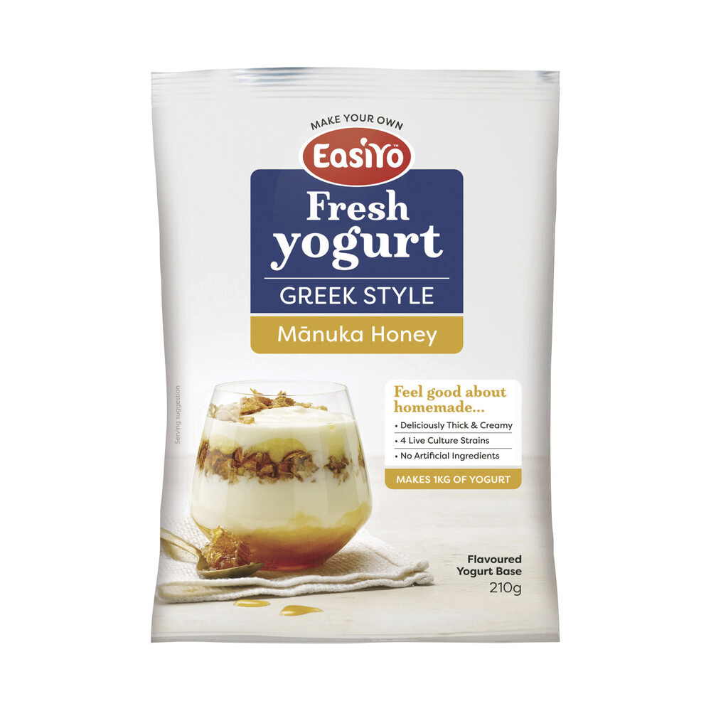 Buy Easiyo Greek Style Yoghurt Manuka Honey 230g Coles
