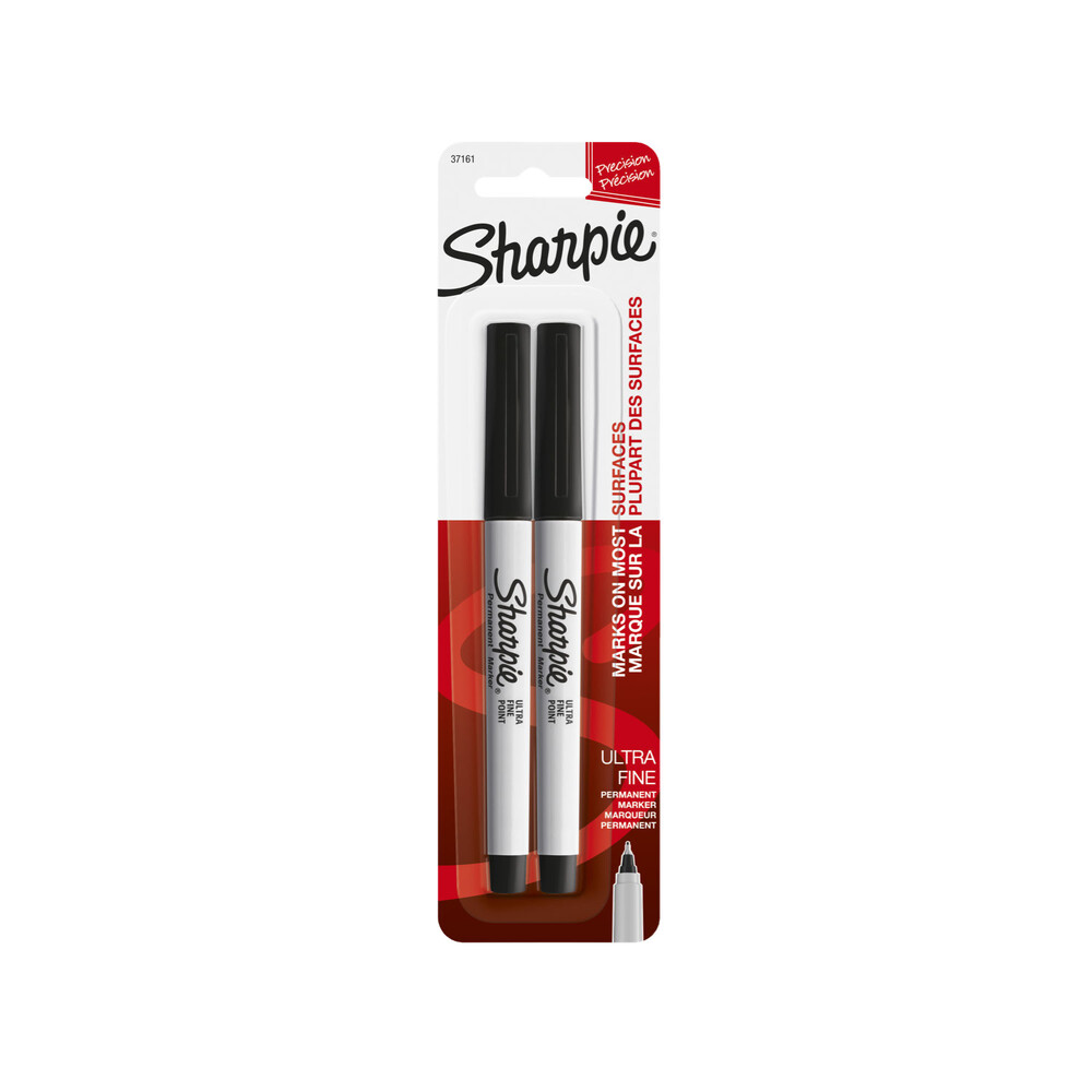 Buy Sharpie Permanent Markers Ultra Fine Tip 2 pack Coles