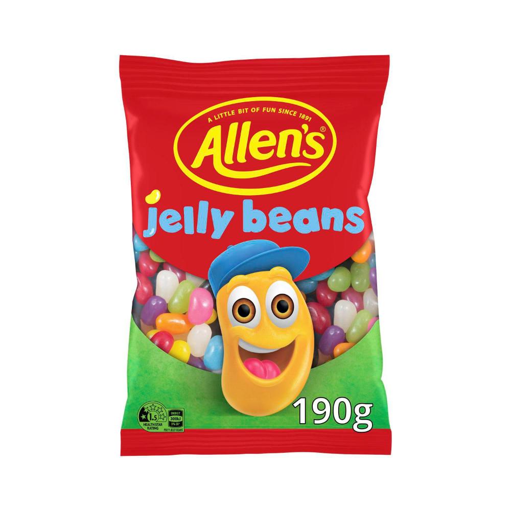 Buy Allen's Lollies Jelly Beans Vegan Friendly 190g Coles