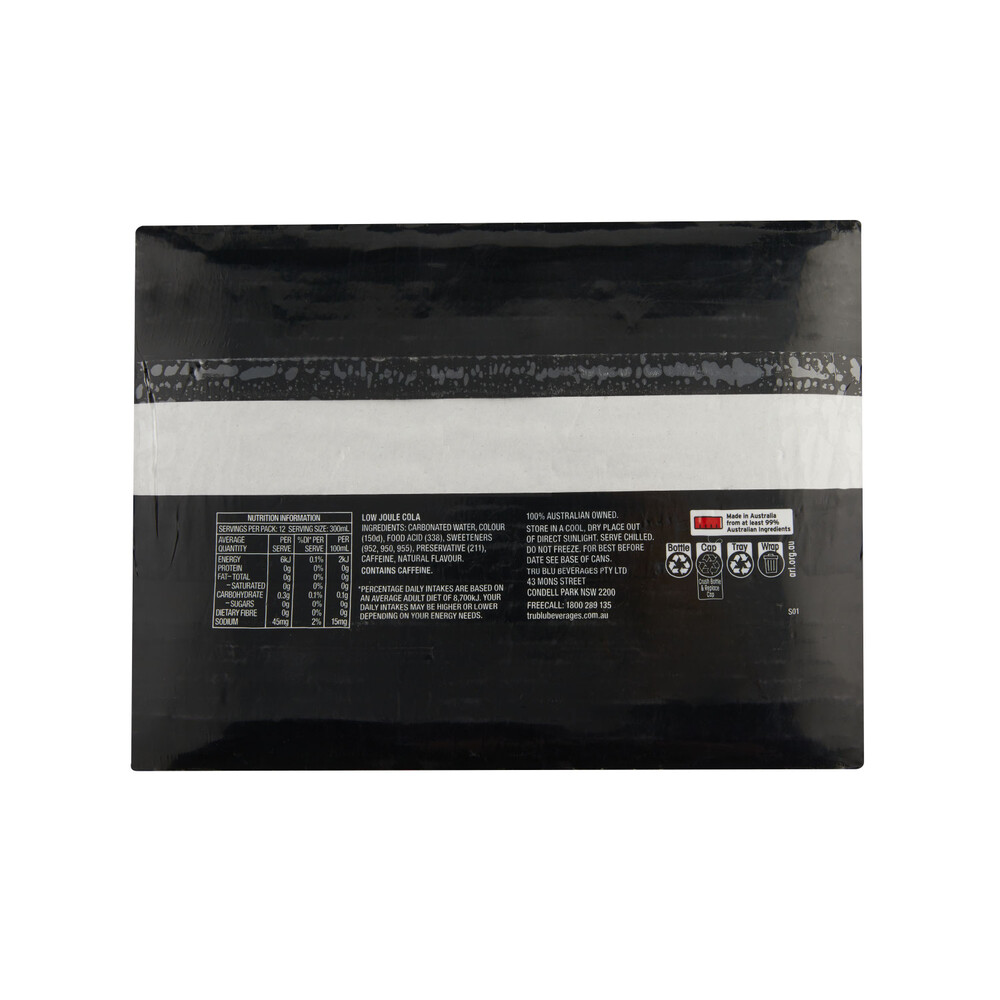 Que No Sugar Soft Drink Cola 12x300mL | 12 pack