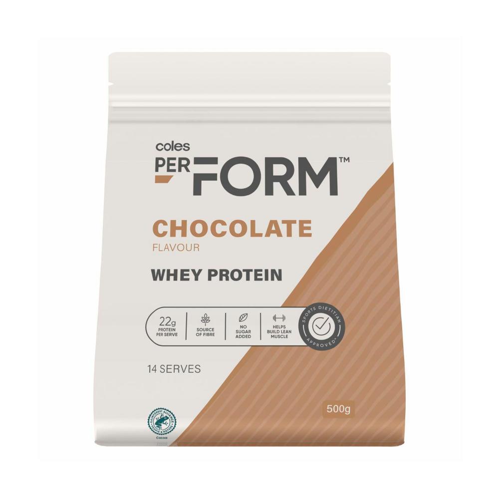 Coles Perform Whey Protein Powder