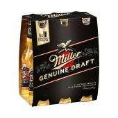 Buy Miller Genuine Draft Bottle 330ml 6 Pack | Coles