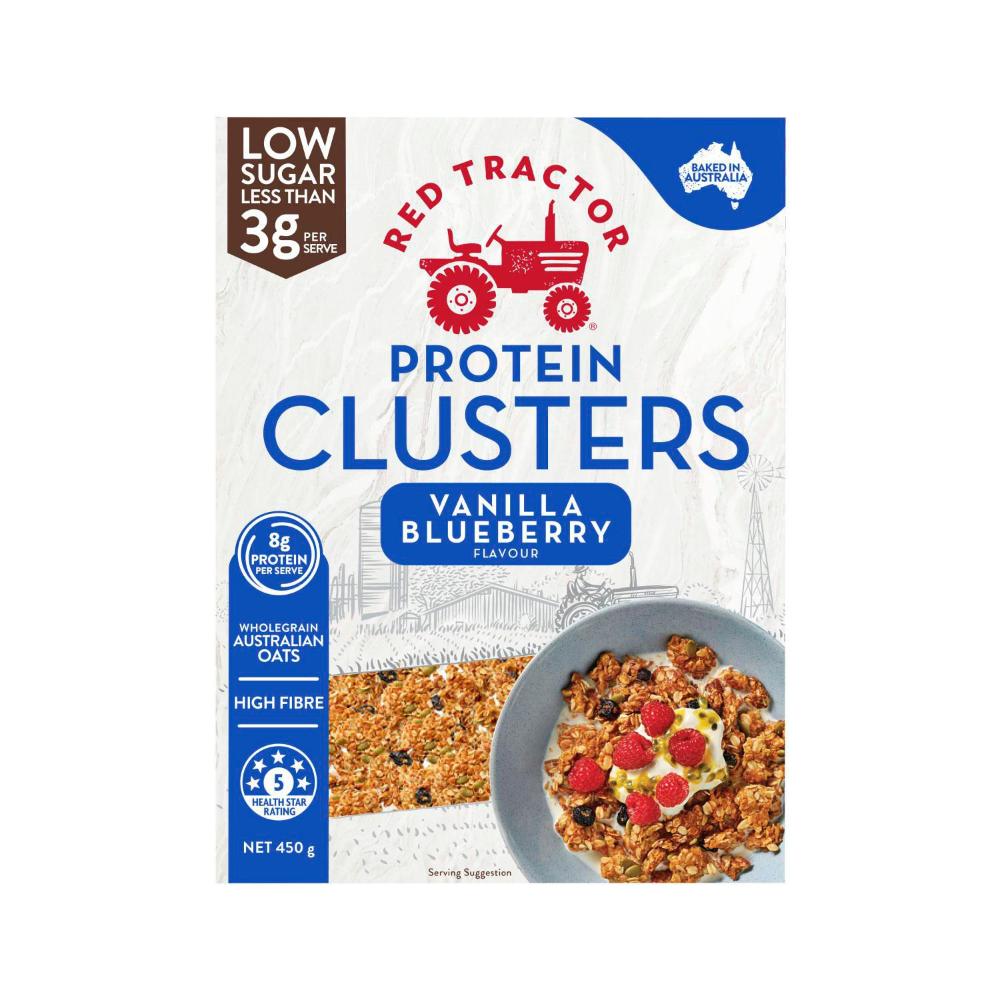 Red Tractor Low Sugar Granola Vanilla Blueberry 450g