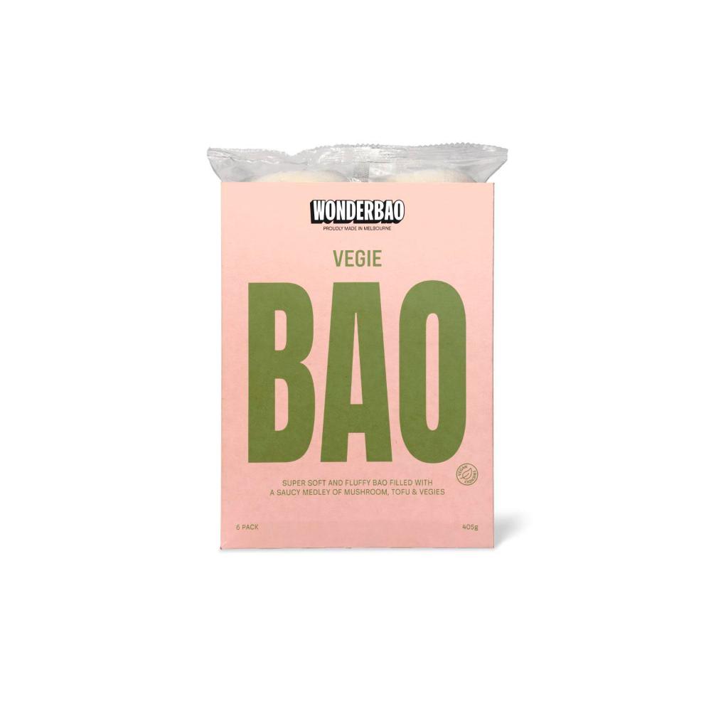 Wonderbao Vegie Bao 6 Pack | 405g