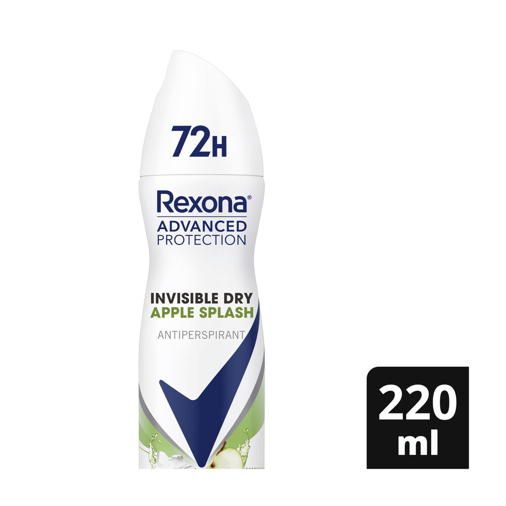 Buy Rexona Antiperspirant Women Deodorant Spray Apple Splash 220mL Coles