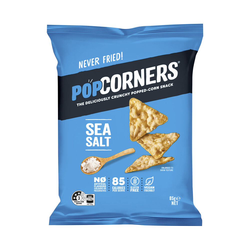 Buy Popcorners Gluten Free Snacks Sea Salt 85g Coles