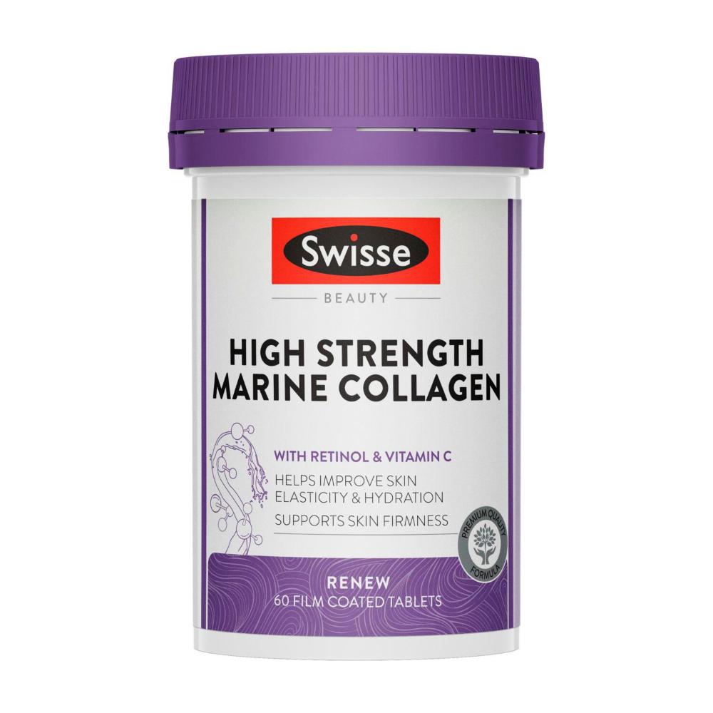 Buy Swisse Beauty High Strength Marine Collagen With Vitamin C To ...