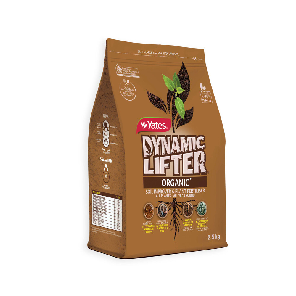 Buy Yates Dynamic Lifter Pellet Fertiliser Organic 2.5kg | Coles