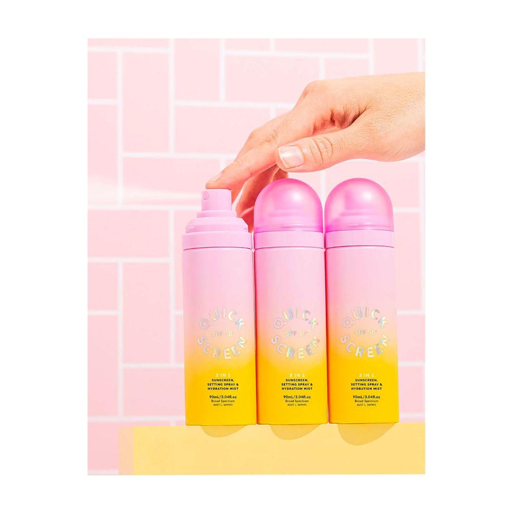 Quick Screen Facial Sunscreen Spray SPF50+ | 90mL