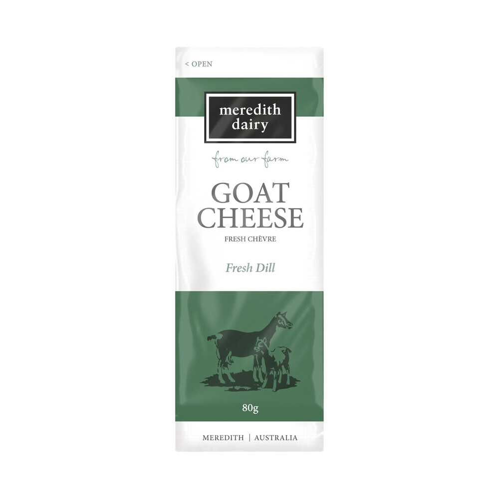 Meredith Dairy Goats Cheese Chevre Dill | 80g