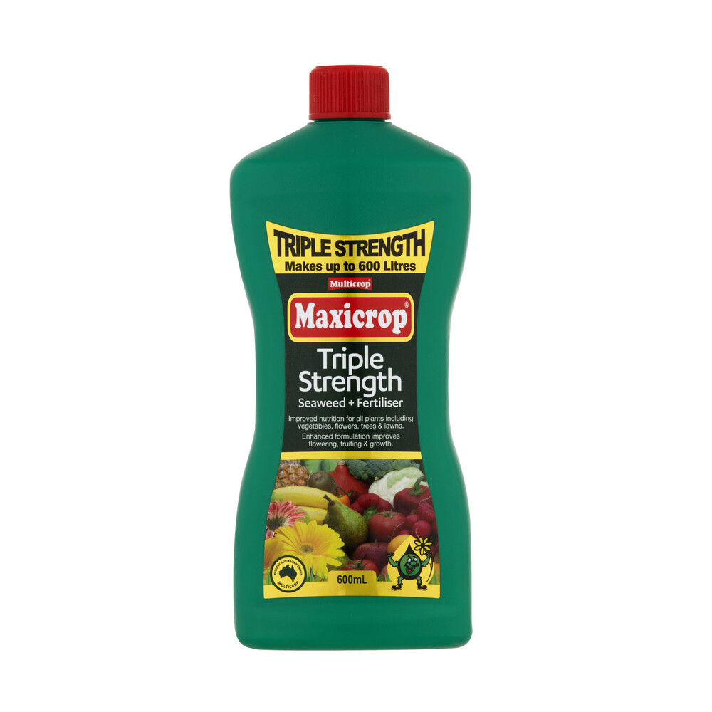 Buy Maxicrop Triple Strength Seaweed & Fertiliser 600mL | Coles