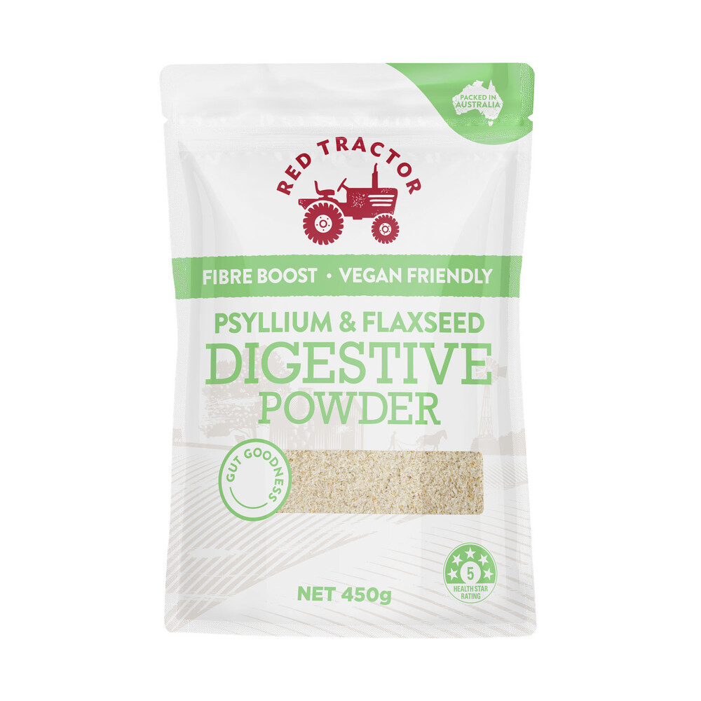 Buy Red Tractor Psyllium & Flax Meal Digestive Powder 450g Coles