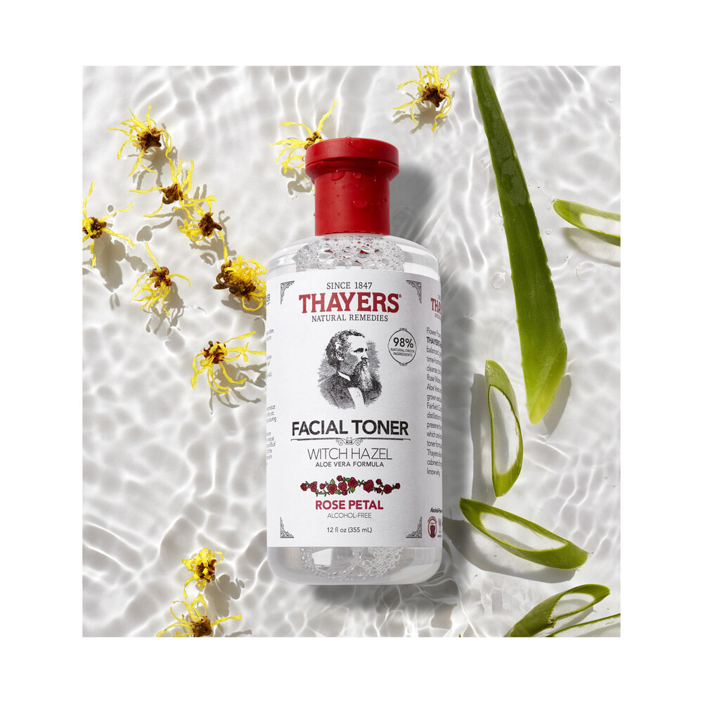 Thayers Rose Petal Alcohol Free Toner With Witch Hazel & Aloe Vera | 355mL