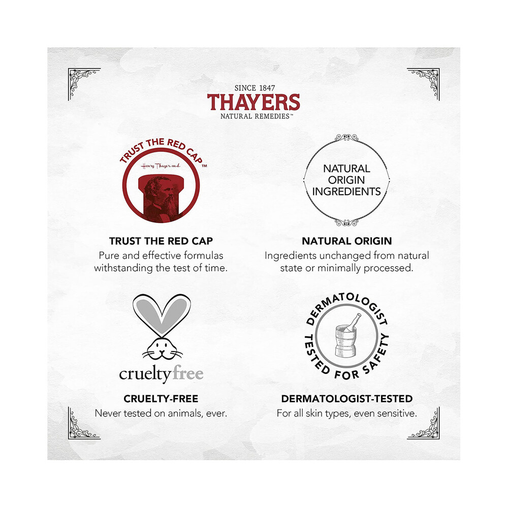Thayers Rose Petal Alcohol Free Toner With Witch Hazel & Aloe Vera | 355mL