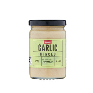Coles Minced Garlic | 250g