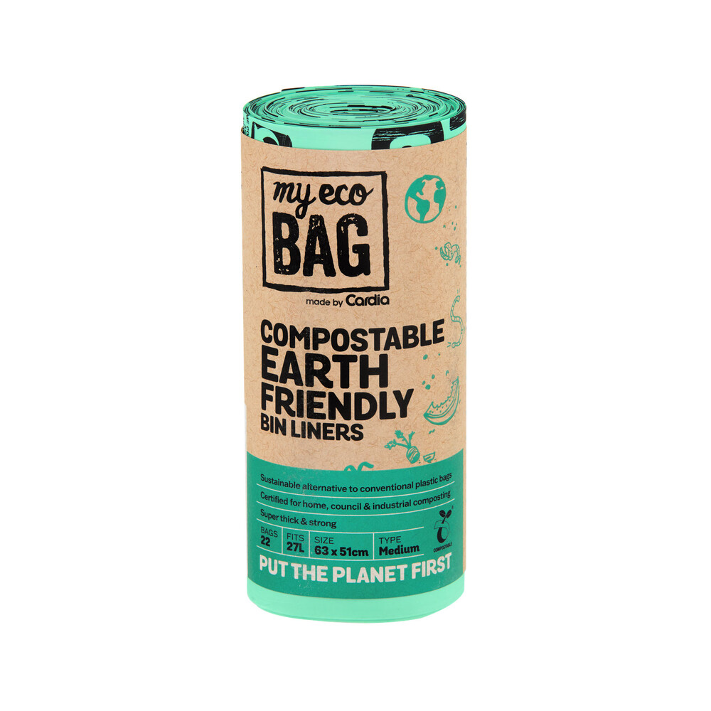 Buy My Eco Bag Compostable Garbage Bag Bin Liner 27L 22 pack Coles