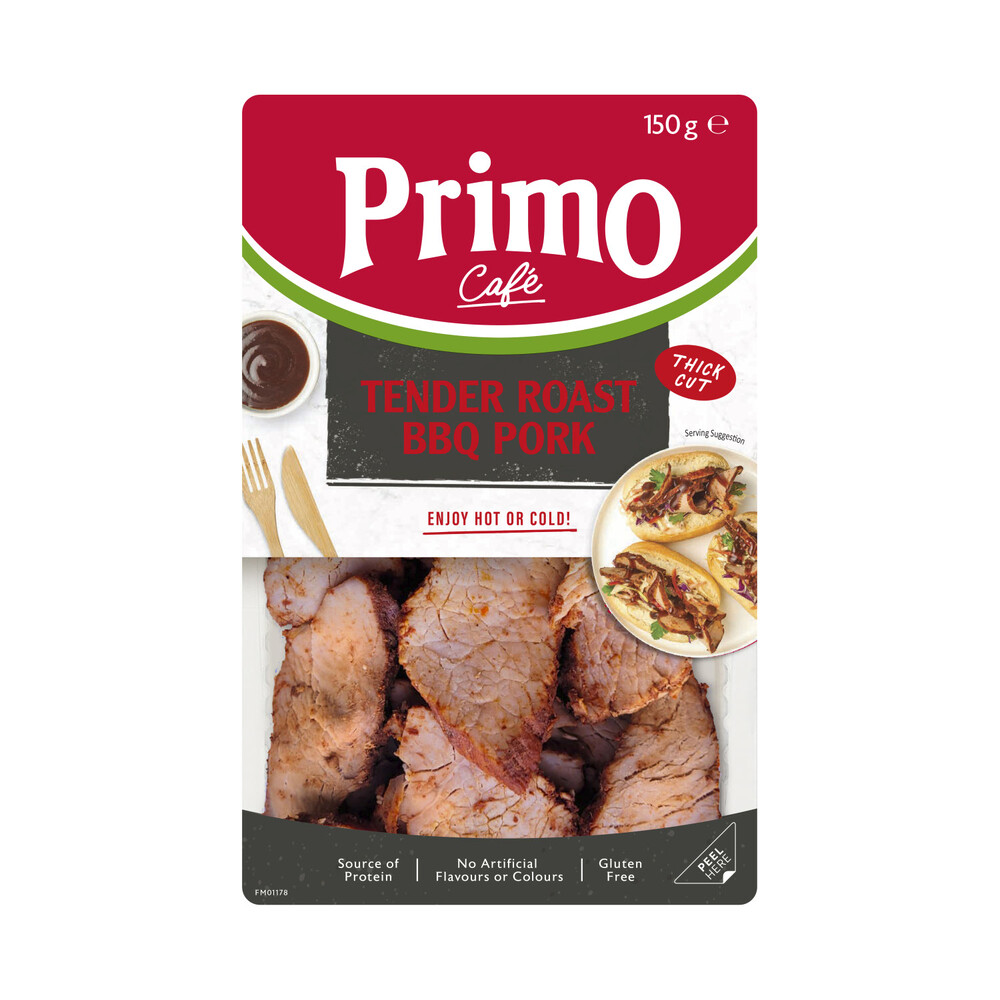 Buy Primo Cafe Pork BBQ Tender Roast 150g Coles