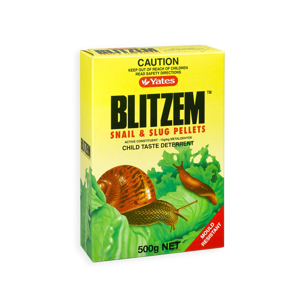 Buy Yates Blitzem Snail Slug Killer Bait Pellets 500g Coles