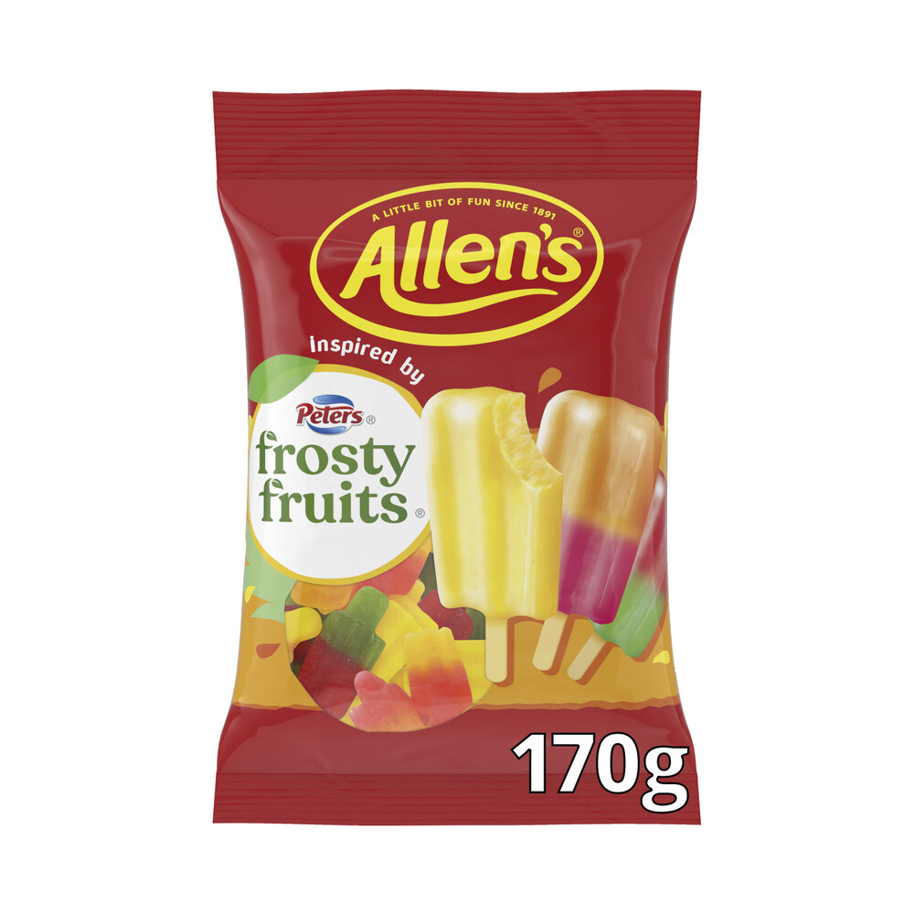 Buy Allen's Lollies Frosty Fruits 170g Coles