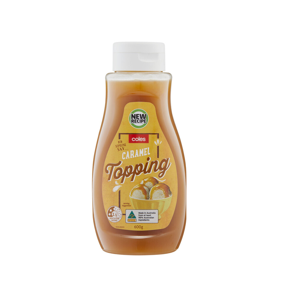 Buy Coles Topping Caramel 600g Coles