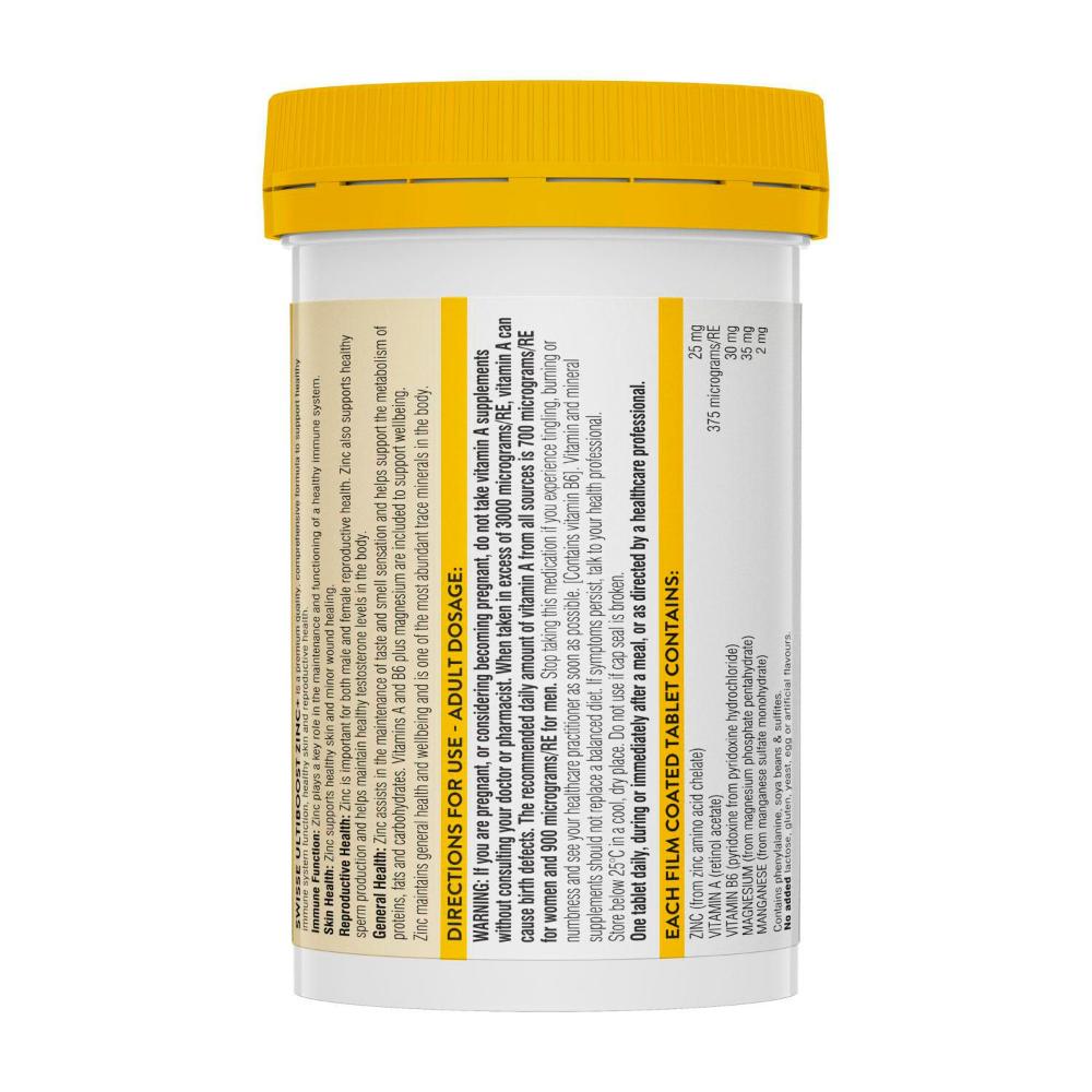 Swisse Ultiboost Zinc+ | 120 pack