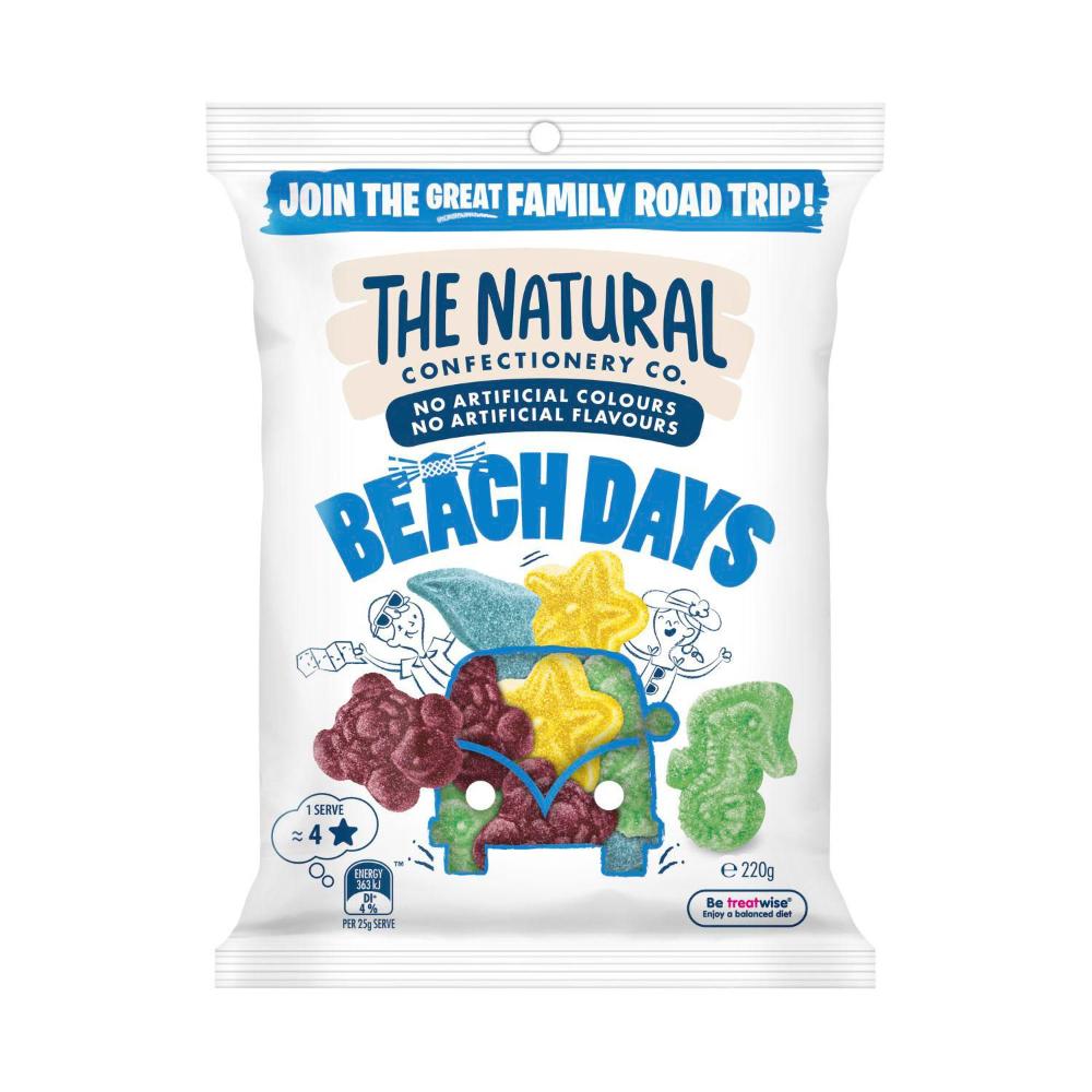 Buy The Natural Confectionery Co. Beach Days Lollies 220g Coles