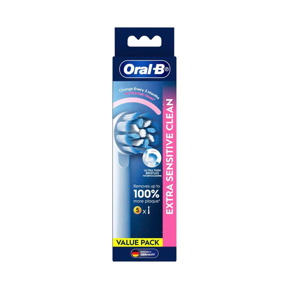Buy Oral B Power Brush Refill Eb60 Extra Sensitive 5 pack Coles