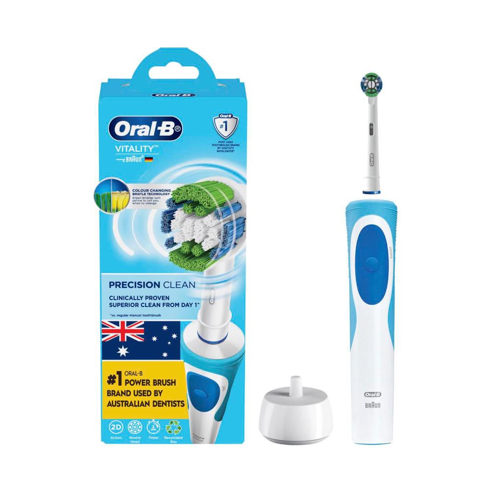 Oral B Vitality Precision Clean Electric Toothbrush | 1 Pack