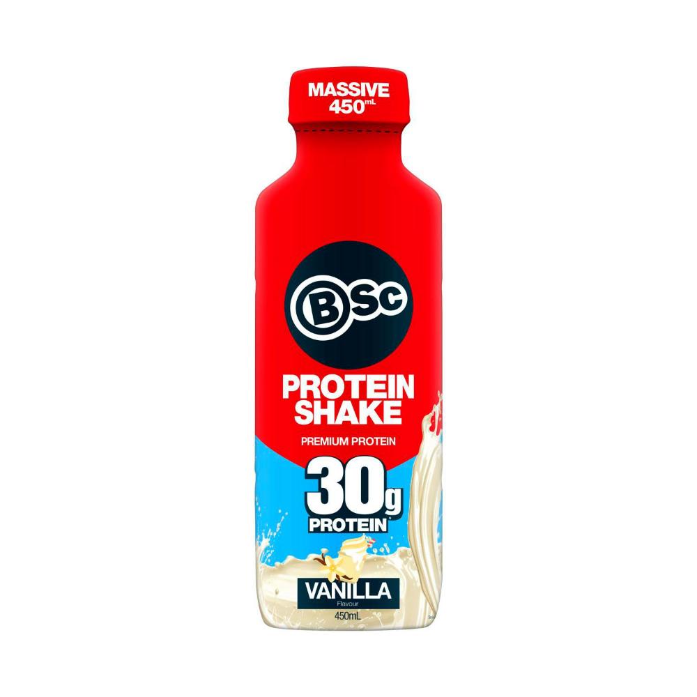 Buy BSc Bodyscience Premium Protein Shake Vanilla 450mL Coles