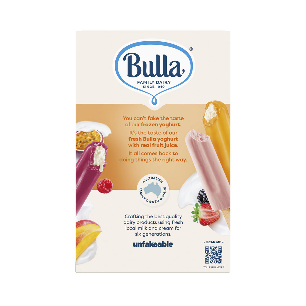 Bulla Frozen Variety Minis Yoghurt  14 pack | 506g