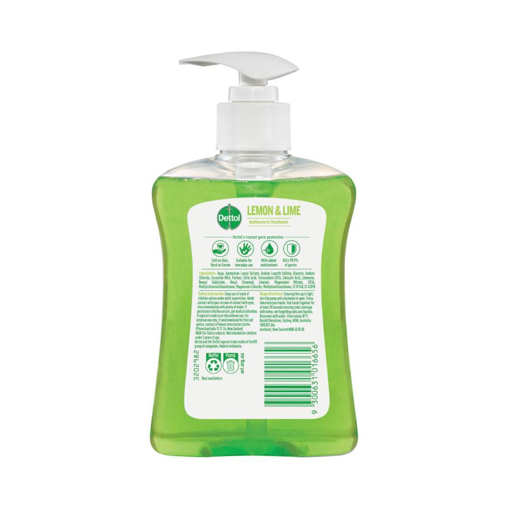 Buy Dettol Antibacterial Liquid Hand Wash Pump Refresh 250mL