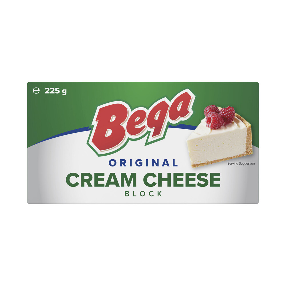 Buy Bega Cream Cheese Block 225g Coles