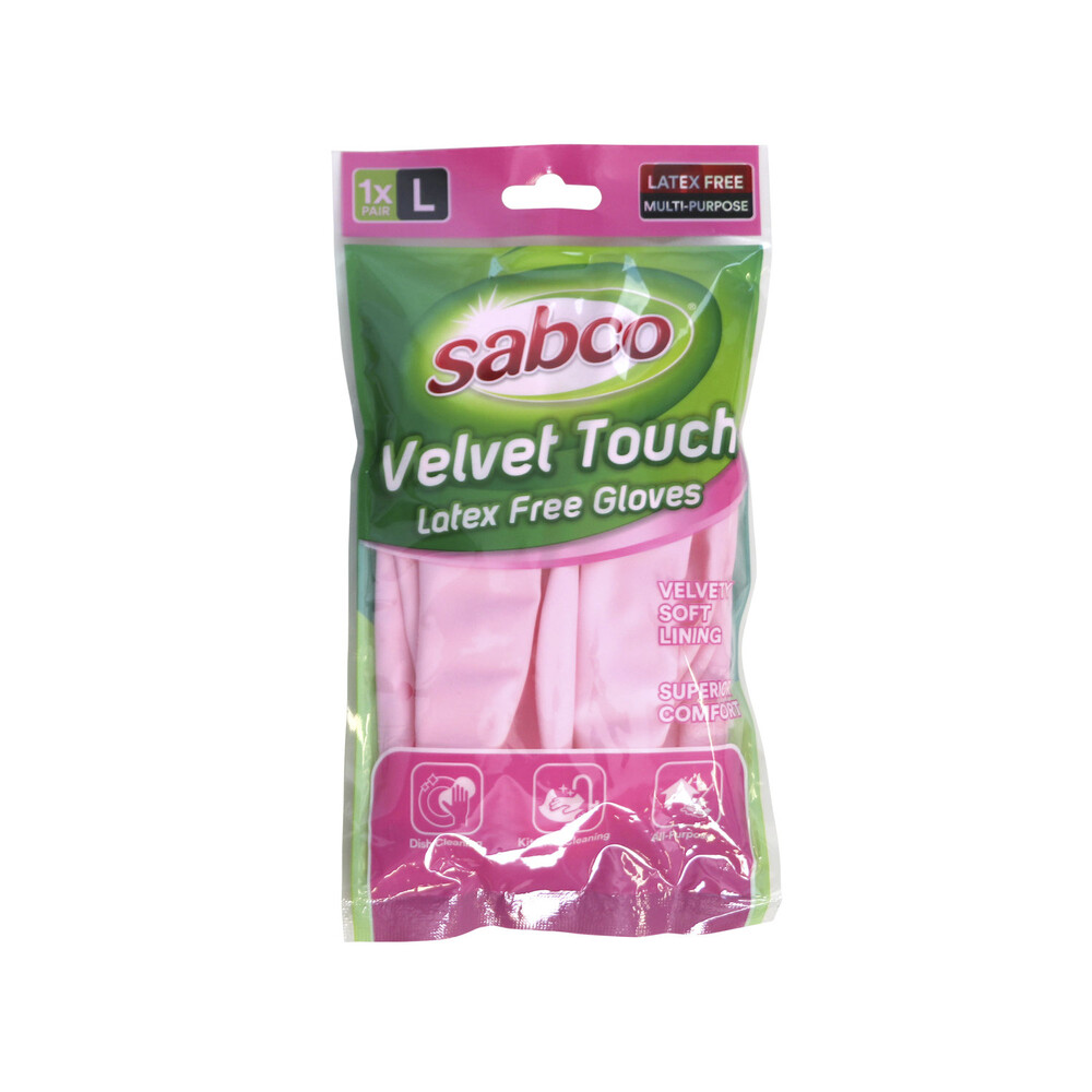 Buy Sabco Velvet Touch Gloves Large 1 pack Coles